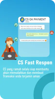 GK Payment Grosir Kuota Pulsa android App screenshot 1