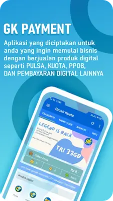 GK Payment Grosir Kuota Pulsa android App screenshot 4